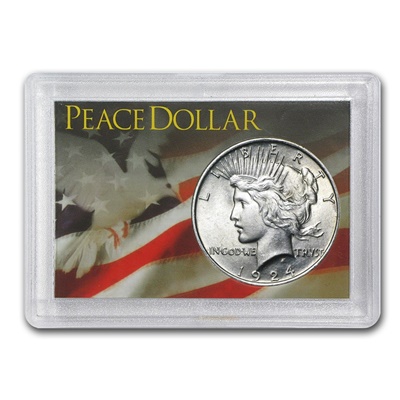 USA Harris Coin Holder - PEACE DOLLAR